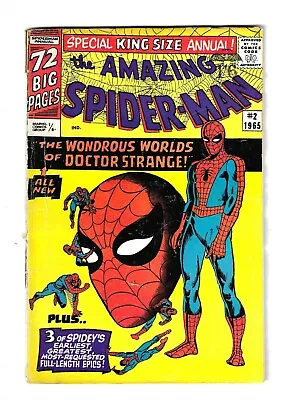 Buy Amazing Spider-Man King Size Annual # 2 Good/Very Good [Doctor Strange] • 79.95£