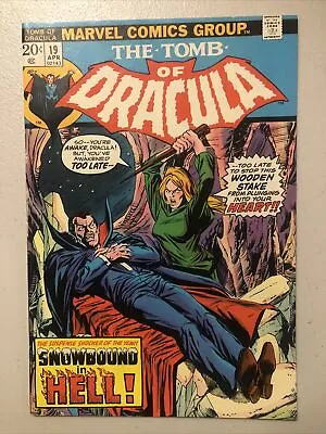 Buy Tomb Of Dracula #19 Blade Key 1st Immunity To Vamps And New Powers Marvel No MVS • 39.44£