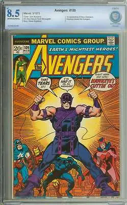 Buy Avengers #109 Cbcs 8.5 Ow/wh Pages • 50.60£
