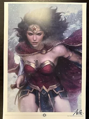 Buy Wonder Woman By Stanley Artgerm Lau 12x16 Art Print SIGNED  • 37.94£