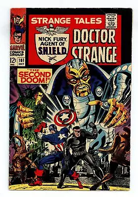 Buy Strange Tales #161 VG 4.0 1967 1st App. Yellow Claw Since The Fifties • 56.13£