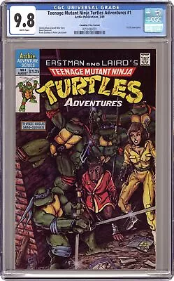 Buy Teenage Mutant Ninja Turtles Adventures Canadian Edition #1 CGC 9.8 1988 • 831.50£
