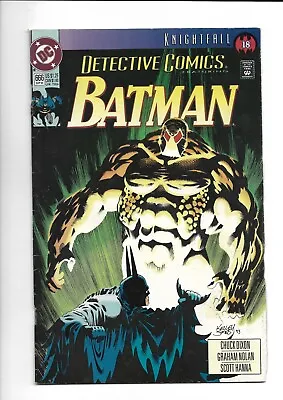 Buy Detective Comics 666 Batman Sep 1993 BANE C/story VG/FN 5.0 Condition • 3.59£