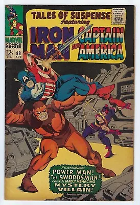 Buy Marvel Comics TALES OF SUSPENSE #88 First Printing Iron Man Captain America • 7.93£