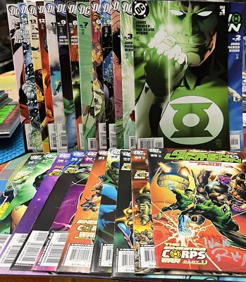 Buy DC Green Lantern 1-9,10-25-41,42-51,52-67 Sinestro Corps War Blackest Night 1-67 • 85.94£