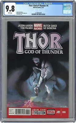 Buy Thor God Of Thunder #6 CGC 9.8 2013 2129652009 1st App. Knull • 114.31£
