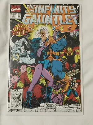 Buy Infinity Gauntlet #6 White Pages Adam Warlock Wears The Infinity Gauntlet!! • 12£