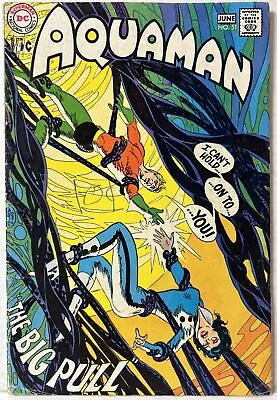 Buy Aquaman #51 DC Comics 1970 Neal Adams Deadman VG- • 11.85£