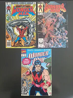 Buy Wonder Man #1 Comic Book Lot (Marvel Premiere #55) 1980/1986/1991 (Key Comics!) • 32.06£