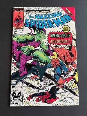 Buy Amazing Spider-Man #312 - Green Goblin Battles Hobgoblin (Marvel, 1989) VF • 11.12£