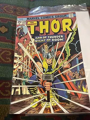 Buy The Mighty Thor VF #229 WOLVERINE Advertisement Nov 1974🔥🔑!!! • 31.98£