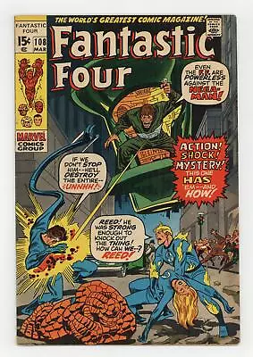 Buy Fantastic Four #108 VG+ 4.5 1971 • 11.86£