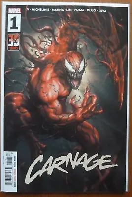 Buy Carnage #1  A  Lim..ram V/francesco Manna..marvel 2022 1st Print..nm • 4.99£