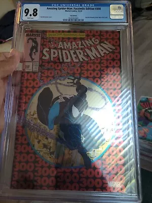 Buy Amazing Spider-man #300 Facsimile Reprint Awesome Foil Variant CGC Marvel Comics • 50.75£