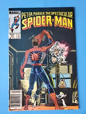 Buy Spectacular Spider-Man #87 - Reveals Identity To Black Cat - Marvel Comics 1984 • 7.96£