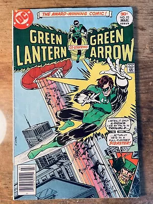 Buy Green Lantern #93 (1977) Key! 1st Classic Dc Bullet Logo On A Green Lantern Boom • 8.03£
