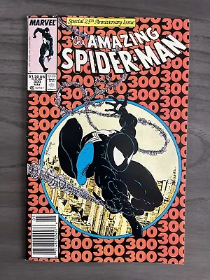 Buy Amazing Spider-Man #300 1st Full App Of Venom 1988 Newsstand • 319.01£