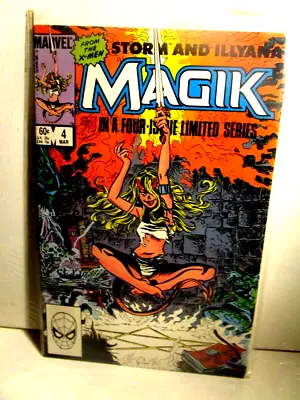 Buy Storm And Illyana Magik #4 Marvel Comics Limited 1984 Magik As Darkchilde X-men • 6.78£