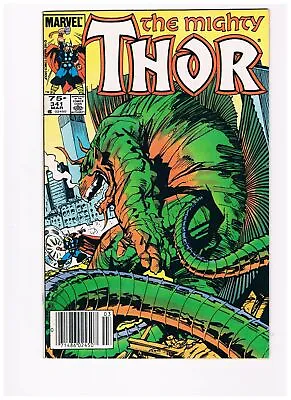 Buy The Mighty Thor #341 DC Clark Kent X-over; Can Price Variant Marvel 1984 • 10.05£