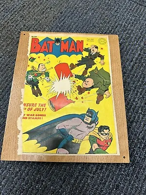 Buy Batman #18 (1943)  / Hitler & Mussolini Cover • 472.23£