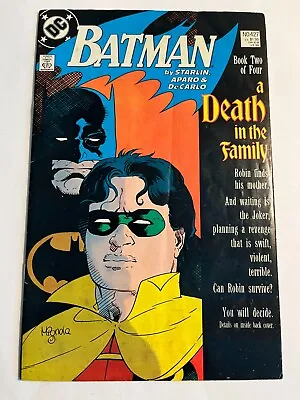 Buy Batman #427-Death In The Family Pt 2-(1988) • 13.66£