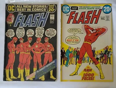 Buy The Flash #217 Green Lantern & Green Arrow Appearances 1972 Dc Comics & #218  • 11.85£