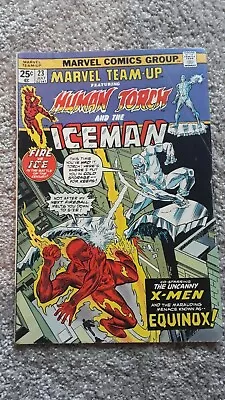 Buy  Marvel Comics Team-Up Number 23 - July 1974 - Human Torch & The Iceman • 45£
