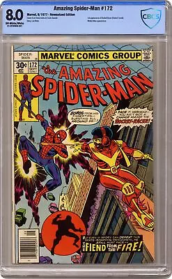 Buy Amazing Spider-Man #172 CBCS 8.0 Newsstand 1977 21-2F369ED-027 • 49.57£
