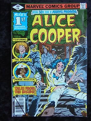 Buy Marvel Premiere #50 Alice Cooper Marvel Comics 1979 • 28.59£