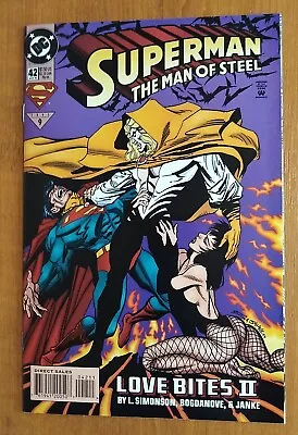 Buy Superman The Man Of Steel #42 - DC Comics 1st Print • 6.99£