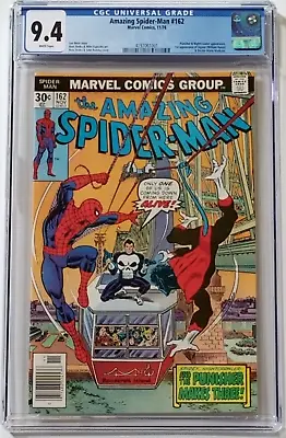 Buy Amazing Spider-Man 162 Bronze Age Marvel Comics White Pages Jigsaw Key 1976 • 205.06£