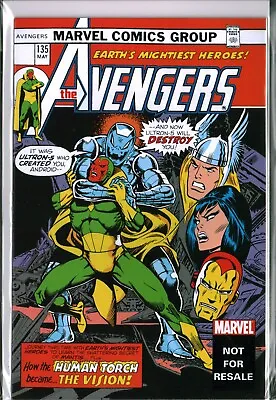 Buy AVENGERS #133 Vs ULTRON Marvel Legends Reprint VF+/NM (8.5/9.0) • 7.90£