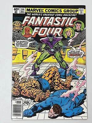Buy Fantastic Four #206 (1979) 1st App. Empress R'Klll In 9.4 Near Mint • 17.33£