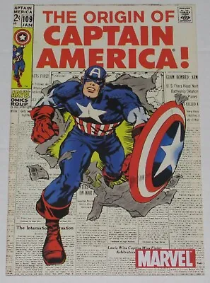 Buy 2002 Marvel Legends CAPTAIN AMERICA #109 Comic Book Reprint- VF • 4.73£