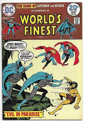 Buy WORLD'S FINEST #222 (1974) With The Sons Of SUPERMAN & BATMAN! • 4.73£
