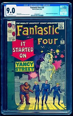 Buy Fantastic Four 29 Cgc 9.0 White Pages 8/64 💎 Nice As Our 9.2 See Grader Notes • 999.40£