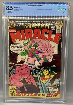 Buy Mister Miracle #8 - DC - 1972 - CBCS 8.5 - 1st Boy Commandos Story • 134.40£