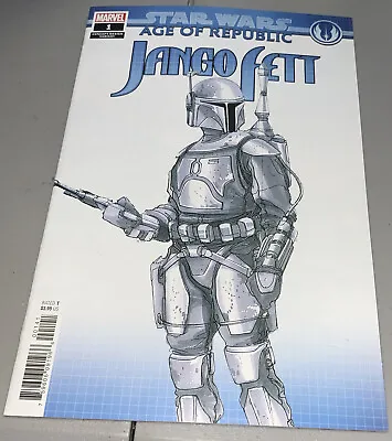 Buy Star Wars: Age Of Republic Jango Fett #1 Concept Variant Marvel 2019 • 7.88£