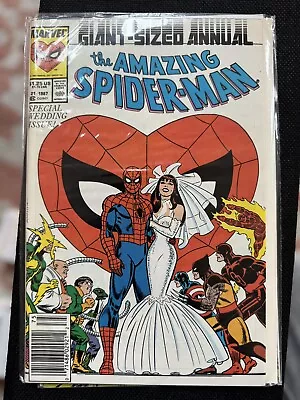 Buy The Amazing Spider-Man Annual #21 (Marvel Comics September 1987) • 15.84£