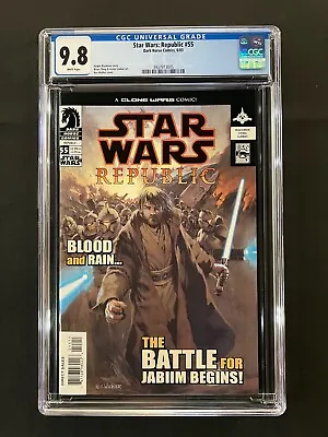 Buy Star Wars: Republic #55 CGC 9.8 (2003) - HTF 9.8 Copy • 144.76£
