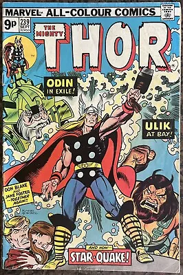 Buy Thor #239 - Vs Ulik! - (Marvel 1975) • 7.99£