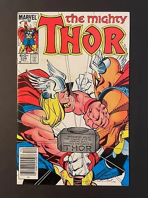 Buy THE MIGHTY THOR #338 (Marvel 1983) 2nd App Of Beta Ray Bill, Newsstand Unpressed • 17.36£