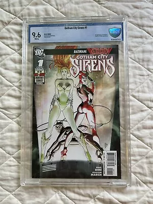 Buy Gotham City Sirens 1 Cbcs 9.6 White Pages Dc Comics 2009 • 55.51£