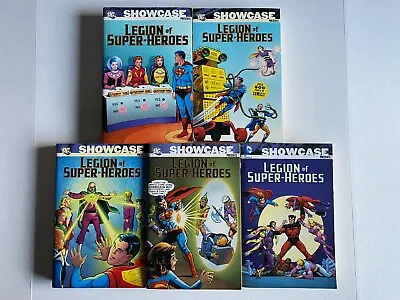 Buy DC Showcase Presents Legion Super-Heroes Vol 1 2 3 4 5 TPB/Graphic Novel Lot Set • 127.78£