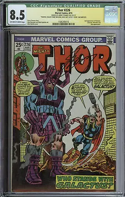 Buy The Mighty Thor #226 CGC 8.5  Signed Gerry Conway Galactic • 118.70£