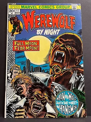 Buy Werewolf #11 1st Hangman Appearance  1973 F/VF  Mid/High Grade Marvel Comic • 15.17£