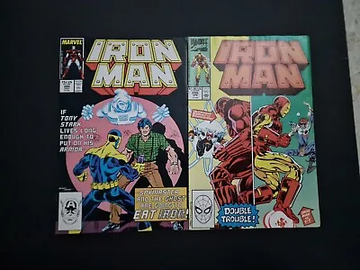 Buy Iron Man #220 (Death Spymaster) & #255 (1st App Of 6th Dynamo) - Marvel Comics🔑 • 6.79£