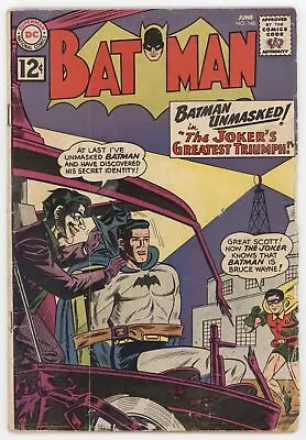 Buy Batman 148 DC 1962 GD VG Sheldon Moldoff Bill Finger Robin Joker ID Revealed • 62.44£
