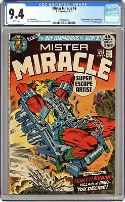 Buy Mister Miracle #6 CGC 9.4 1972 4072260003 • 189.17£