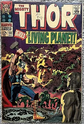 Buy The Mighty Thor Comic #133 (marvel,1966) Silver Age ~ • 47.51£